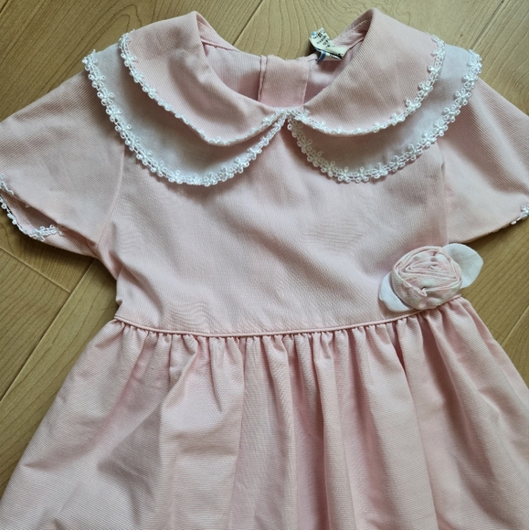 Vintage 1990s pastel pink special occasion fancy party dress - Picture 2 of 8